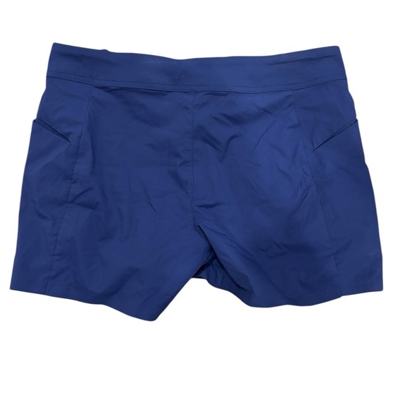 Title Nine 4” Incrediboardie Mid Rise Blue Boardshorts Size 10 - Picture 10 of 10